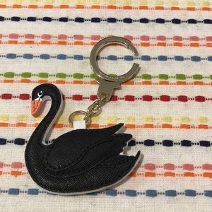 Kate Spade ♠️ Swan keychain